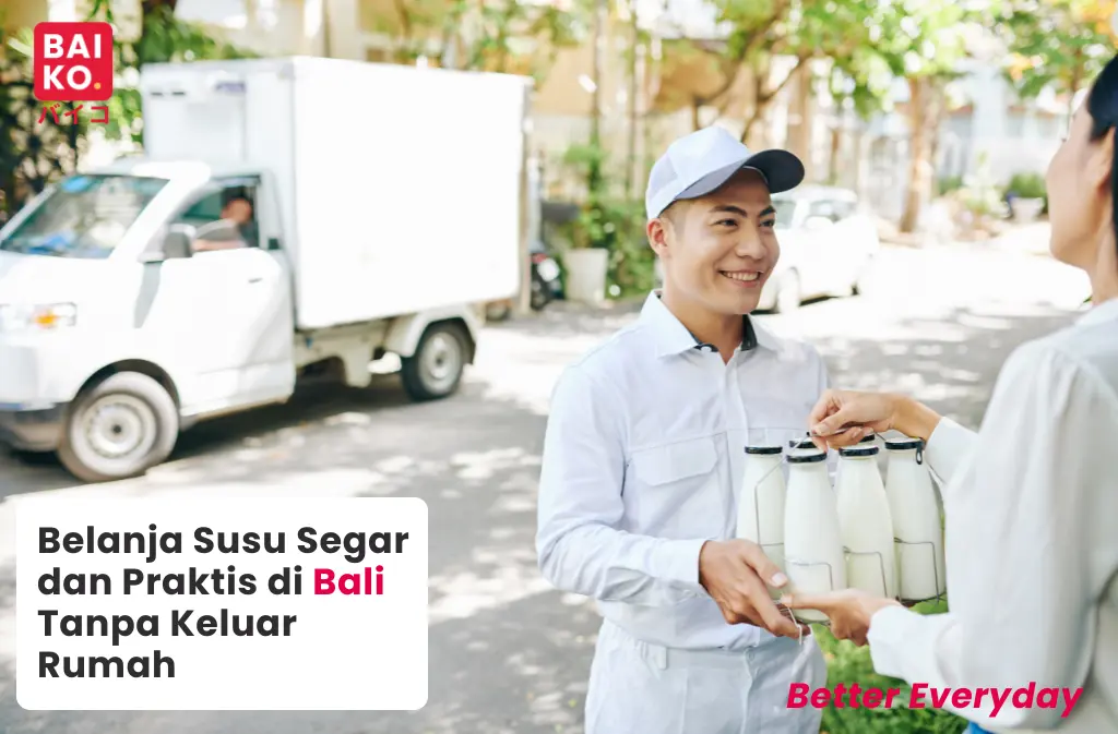 Belanja Susu Segar di Bali