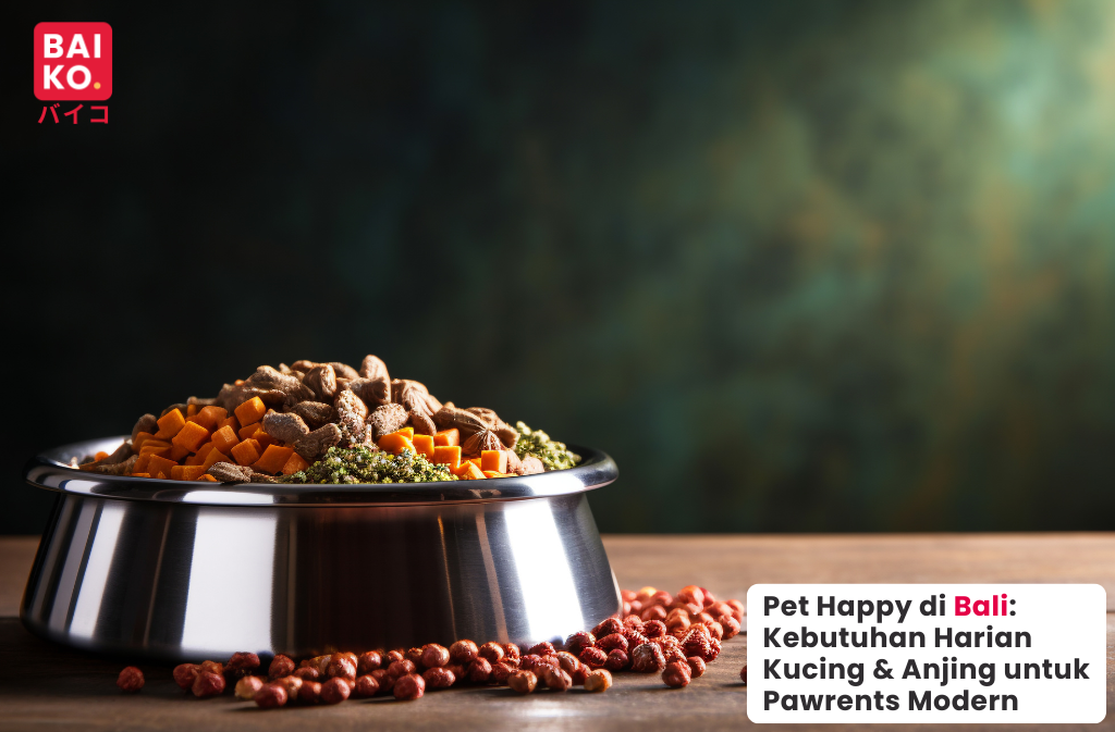 Pawrents Modern di Bali, Ini Kebutuhan Harian Kucing & Anjing yang Wajib Disiapkan