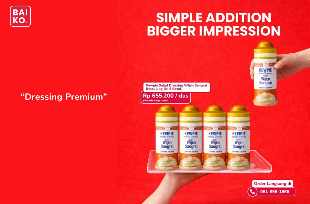 Upgrade Menu Lebih Praktis: Solusi Dressing Premium untuk Cafe & Resto di Bali