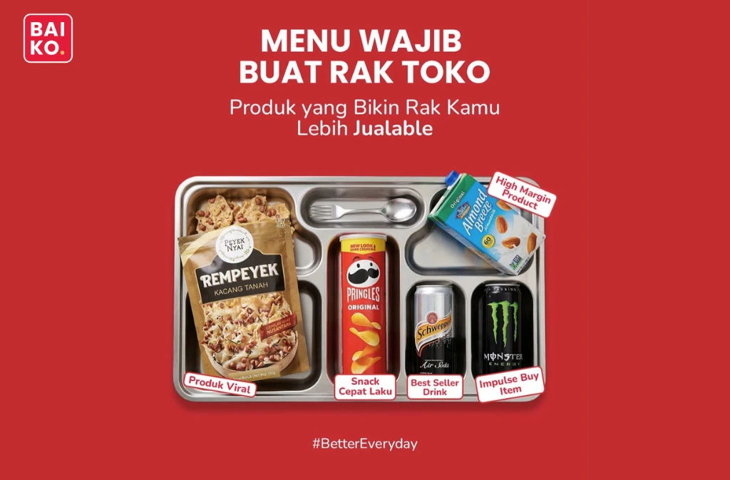 Rak Toko yang Bagus Bukan yang Penuh