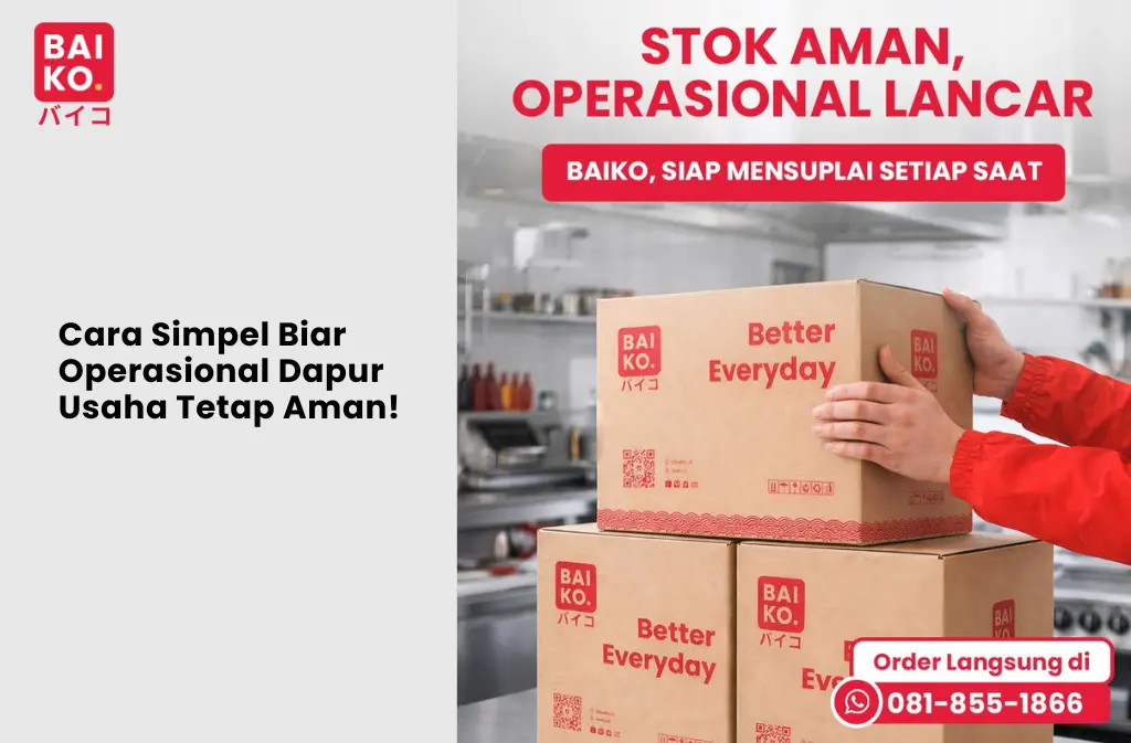 Dapur Usaha Stabil, Bisnis pun Jalan Lebih Tenang